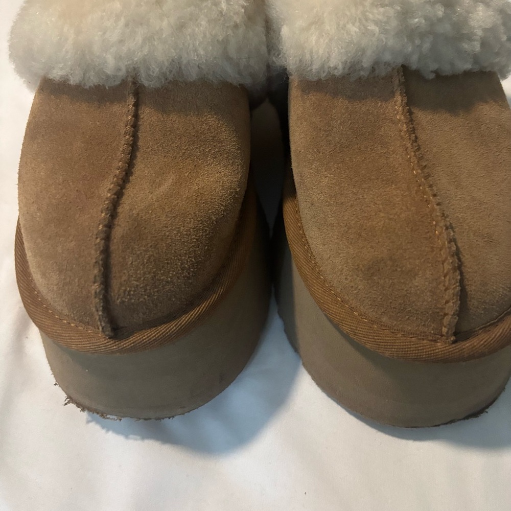 Ugg Platform Slippers, Lightly Worn - image 1